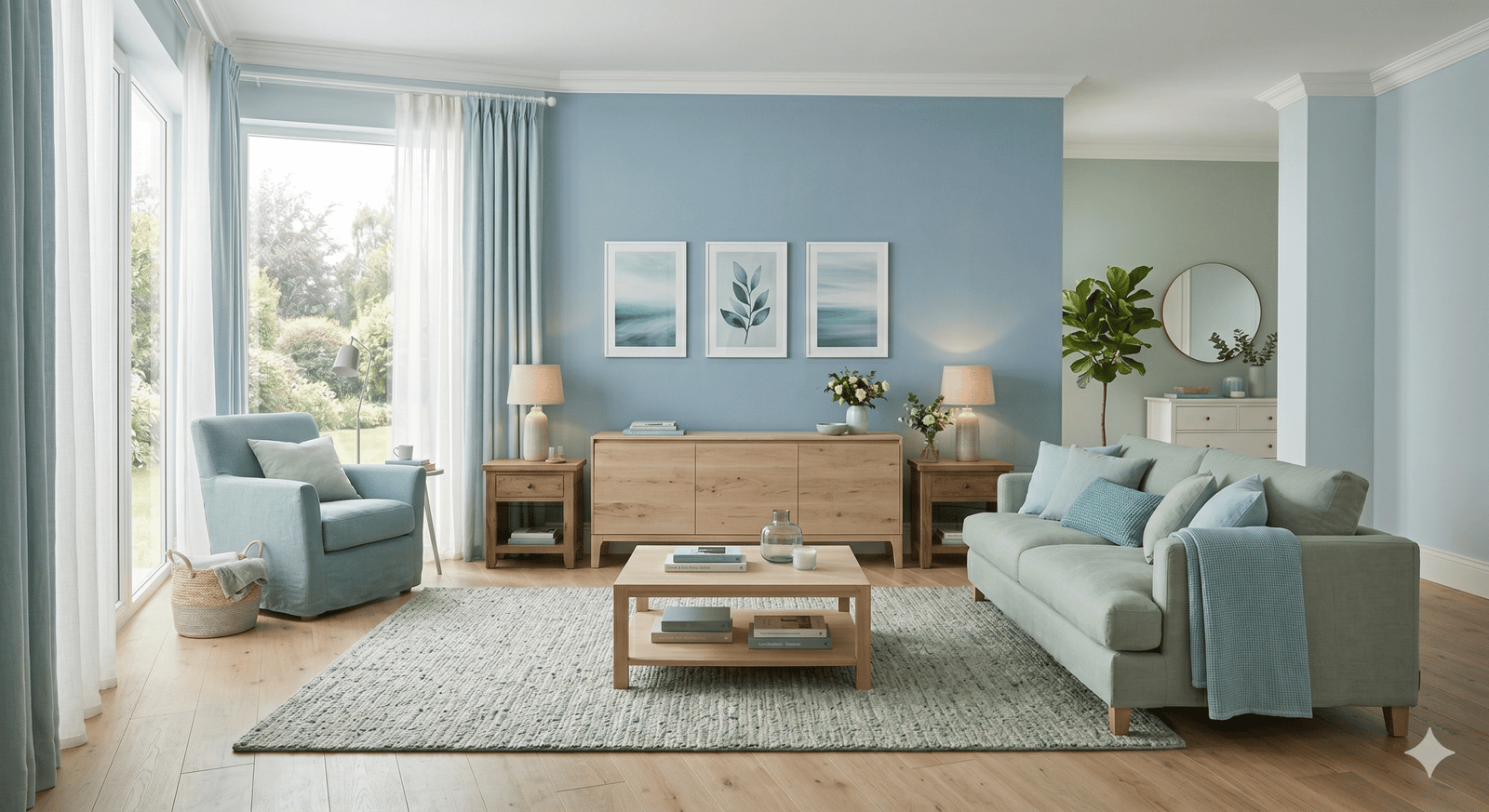 2BHK Interior Design Cost in Kerala livingroom