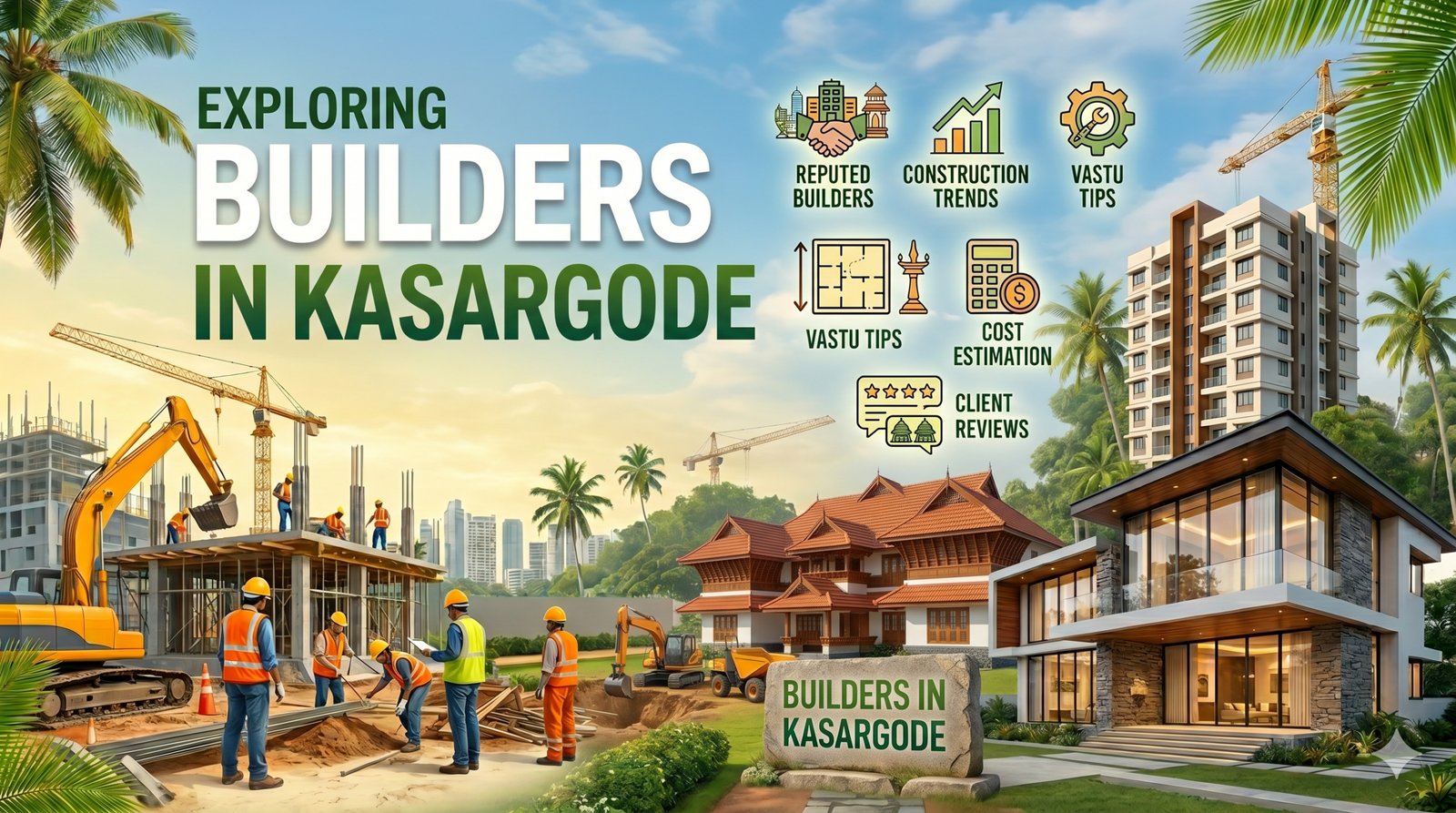 Builders in Kasargode.