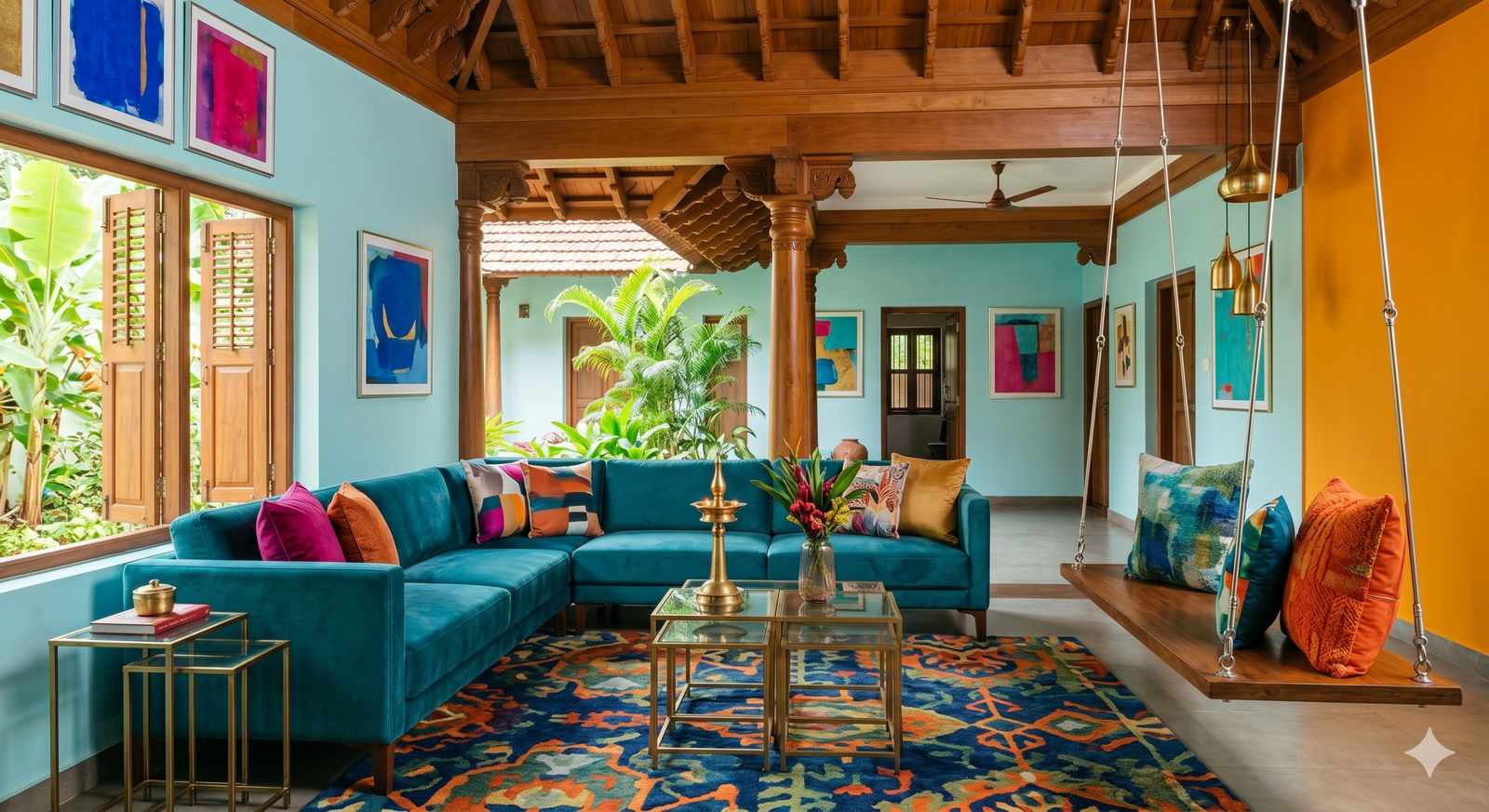 Living Room Interior Design Kerala